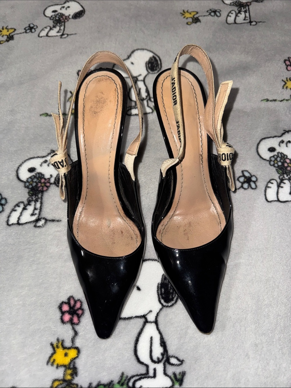DIOR J’Adior Slingback Pump Black Heels